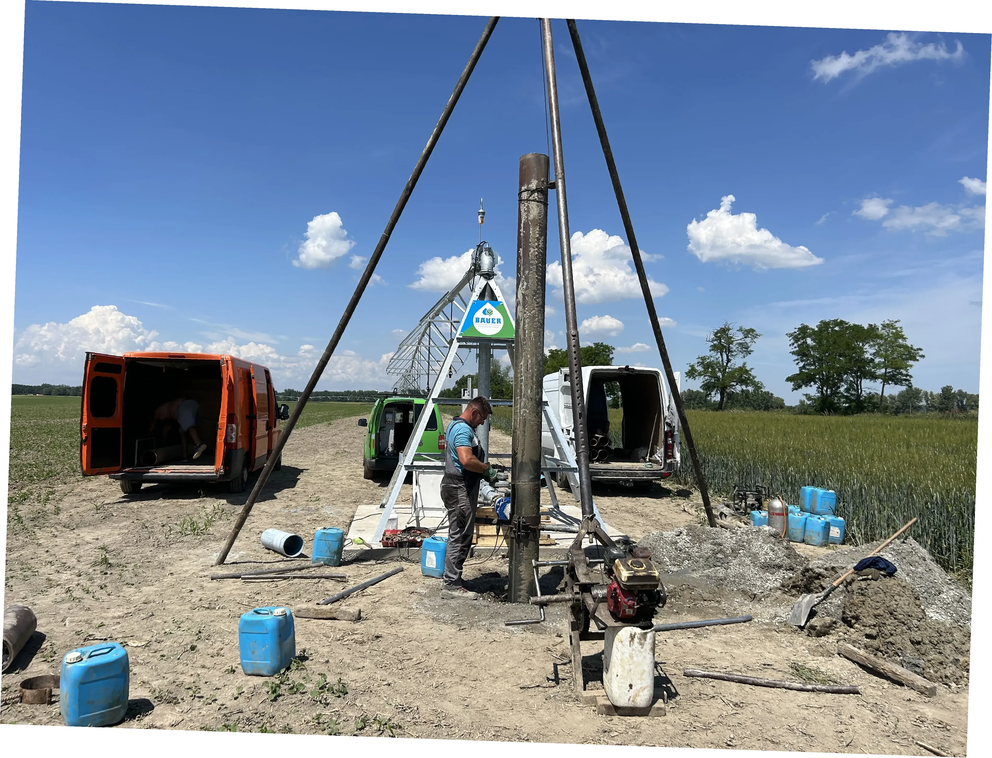 Kútfúrási projekt